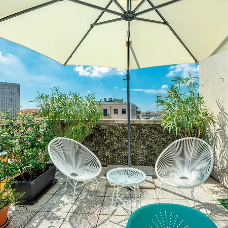 Duomo-navigli1- Splendido Per 4 Con Terrazzo Apartment